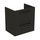 Ideal Standard I.LIFE A mobile sottolavabo sospeso L.60 H.63 P.44 cm, con 2 cassetti esterni, interno colore antracite, esterno colore grigio carbonio finitura opaco T5255NV