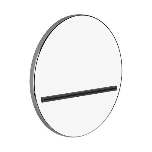 Immagine di Gessi WELLNESS bocca a cascata a parete per doccia, da completare con comando remoto, finitura cromo 65295#031