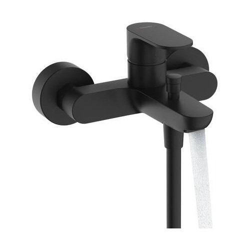 Immagine di Hansgrohe REBRIS S miscelatore monocomando per vasca, con deviatore, colore nero finitura opaco 72440670