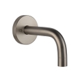 Immagine di Gessi VIA TORTONA bocca a parete P.11 cm, finitura finox brushed nickel 44285#149