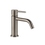 Immagine di Gessi VIA TORTONA miscelatore lavabo senza scarico, con flessibili di collegamento, finitura finox brushed nickel 18602#149