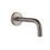 Immagine di Gessi VIA TORTONA bocca a parete P.18 cm, finitura finox brushed nickel 38780#149
