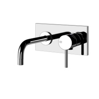 Immagine di Gessi VIA TORTONA miscelatore a parete P.16 cm, senza scarico, finitura cromo 44823#031