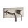 Gessi VIA TORTONA miscelatore a parete P.16 cm, senza scarico, finitura finox brushed nickel 44823#149