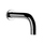 Gessi VIA TORTONA bocca vasca a parete P.25 cm, senza corpo incasso, finitura cromo 38787#031