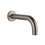 Immagine di Gessi VIA TORTONA bocca vasca a parete P.25 cm, senza corpo incasso, finitura finox brushed nickel 38787#149