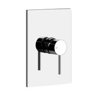 Immagine di Gessi VIA TORTONA miscelatore a parete 1 uscita, senza corpo incasso, finitura cromo 44662#031