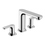 Immagine di Hansgrohe REBRIS S miscelatore con tre fori per lavabo, con scarico, finitura cromo 72530000