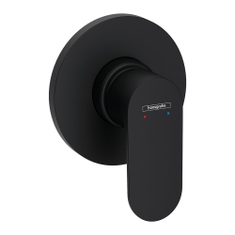 Immagine di Hansgrohe REBRIS S miscelatore monocomando per doccia, ad incasso, senza corpo incasso, colore nero finitura opaco 72649670