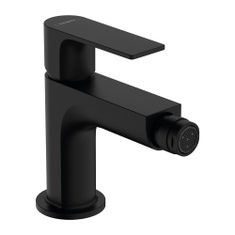 Immagine di Hansgrohe REBRIS E miscelatore monocomando per bidet, con scarico in metallo, colore nero finitura opaco 72213670