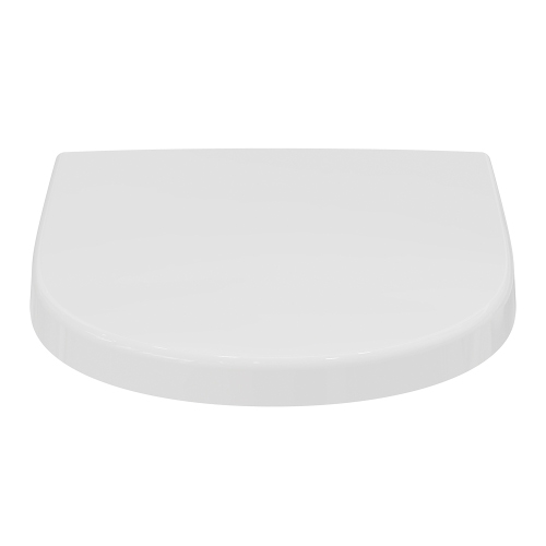Immagine di Ideal Standard I.LIFE O sedile avvolgente a chiusura normale, con cerniere in metallo e sistema di sgancio rapido, colore bianco finitura lucido T572101