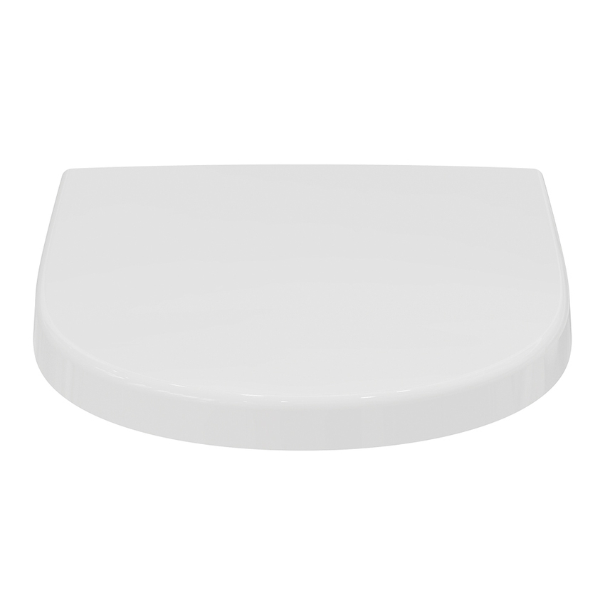Immagine di Ideal Standard I.LIFE O sedile avvolgente a chiusura normale, con cerniere in metallo e sistema di sgancio rapido, colore bianco finitura lucido T572101