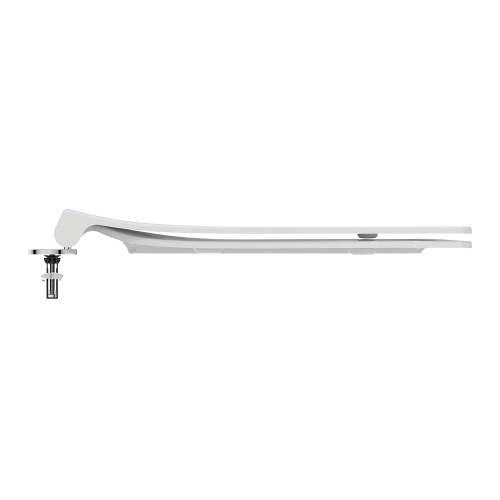 Immagine di Ideal Standard I.LIFE O sedile slim a chiusura rallentata, con cerniere in metallo e sistema di sgancio rapido, colore bianco finitura lucido T572401