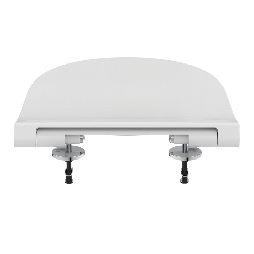 Immagine di Ideal Standard I.LIFE O sedile slim a chiusura rallentata, con cerniere in metallo e sistema di sgancio rapido, colore bianco finitura lucido T572401