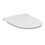 Immagine di Ideal Standard I.LIFE O sedile slim a chiusura normale, con cerniere in metallo e sistema di sgancio rapido, colore bianco finitura lucido T572301