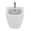 Immagine di Ideal Standard I.LIFE O bidet sospeso monoforo, con troppopieno, fissaggi completamente nascosti, colore bianco finitura lucido T568101
