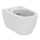 Ideal Standard I.LIFE O vaso sospeso HydroTwist, con fissaggi nascosti, senza sedile e senza brida, colore bianco finitura lucido T568001