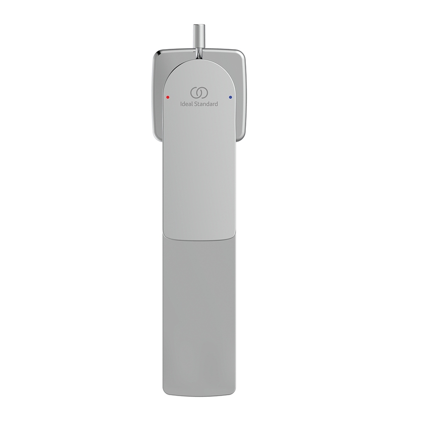 Immagine di Ideal Standard CERALIFE C miscelatore monocomando H.17 cm per lavabo, con asta di comando e scarico piletta da 1-1/4", finitura cromo BE123AA