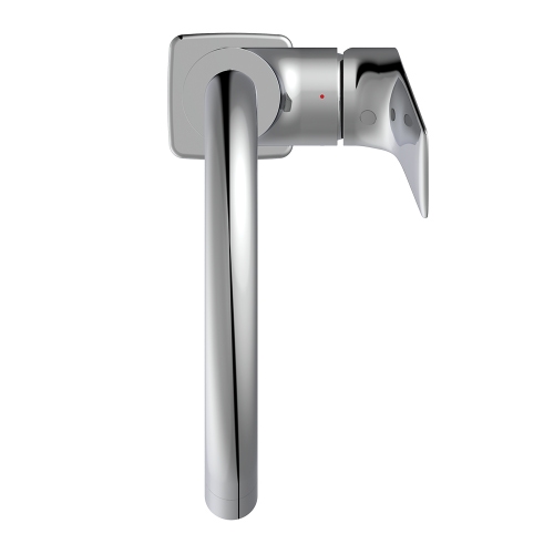 Immagine di Ideal Standard CERALIFE C miscelatore monocomando per lavabo, con bocca tubolare, senza asta di comando e senza scarico piletta, finitura cromo BE053AA