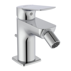 Immagine di Ideal Standard CERALIFE C miscelatore monocomando per bidet, con asta di comando e scarico piletta da 1-1/4", finitura cromo BE124AA
