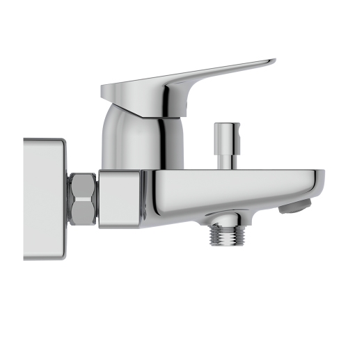 Immagine di Ideal Standard CERALIFE C miscelatore esterno per vasca o doccia, senza accessori doccia, finitura cromo BE067AA