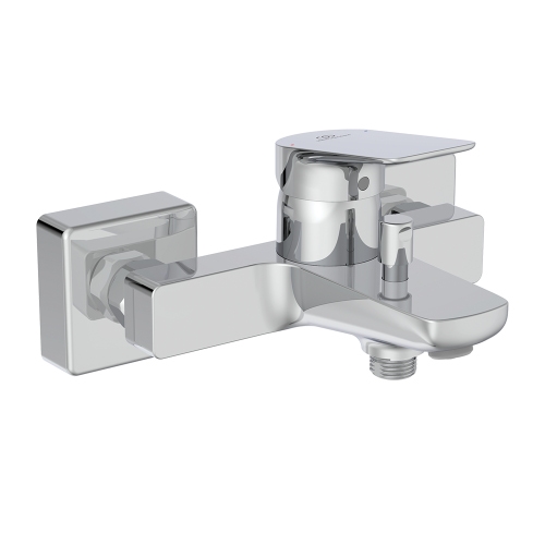 Immagine di Ideal Standard CERALIFE C miscelatore esterno per vasca o doccia, senza accessori doccia, finitura cromo BE067AA