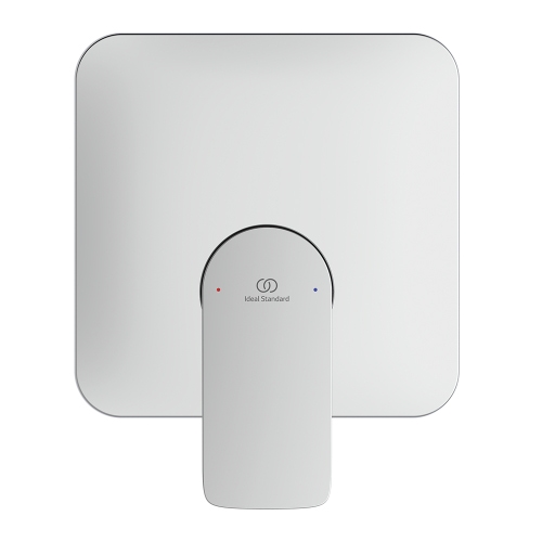 Immagine di Ideal Standard CERALIFE C miscelatore per doccia ad 1 via, ad incasso, con corpo incasso, finitura cromo BE060AA