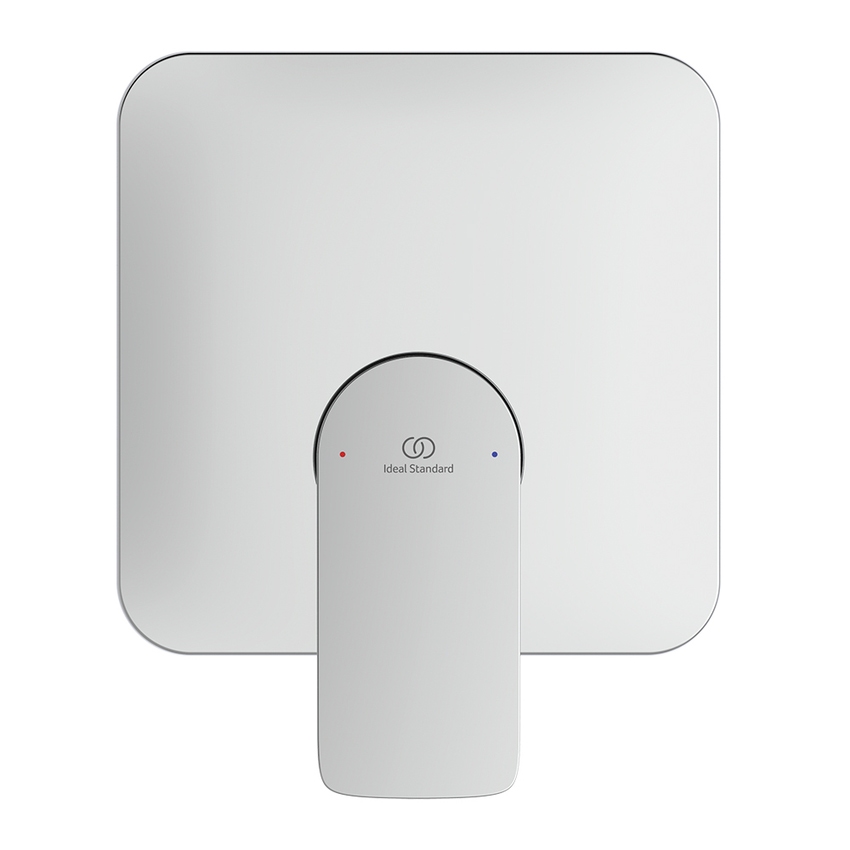 Immagine di Ideal Standard CERALIFE C miscelatore per doccia ad 1 via, ad incasso, con corpo incasso, finitura cromo BE060AA