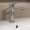 Immagine di Ideal Standard CERALIFE O miscelatore monocomando H.15 cm per lavabo, con asta di comando e scarico piletta da 1-1/4", finitura cromo BE111AA