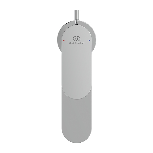 Immagine di Ideal Standard CERALIFE O miscelatore monocomando H.15 cm per lavabo, con asta di comando e scarico piletta da 1-1/4", finitura cromo BE111AA