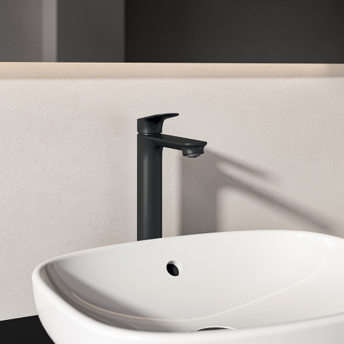 Immagine di Ideal Standard CERALIFE O miscelatore monocomando H.30 cm per lavabo, con piletta click-clack, finitura cromo BE013XG