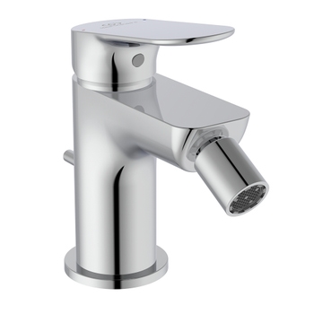 Immagine di Ideal Standard CERALIFE O miscelatore monocomando per bidet, con sta di comando e scarico piletta da 1-1/4", finitura cromo BE112AA
