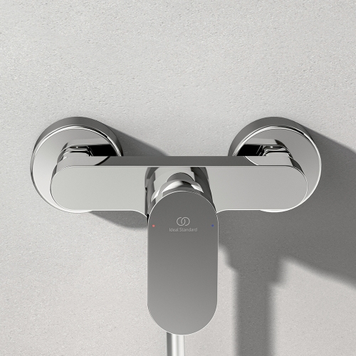 Immagine di Ideal Standard CERALIFE O miscelatore monocomando per doccia, senza componenti doccia, finitura cromo BE028AA