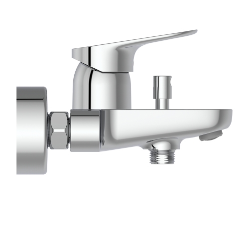 Immagine di Ideal Standard CERALIFE O miscelatore esterno per vasca o doccia, senza accessori doccia, finitura cromo BE029AA