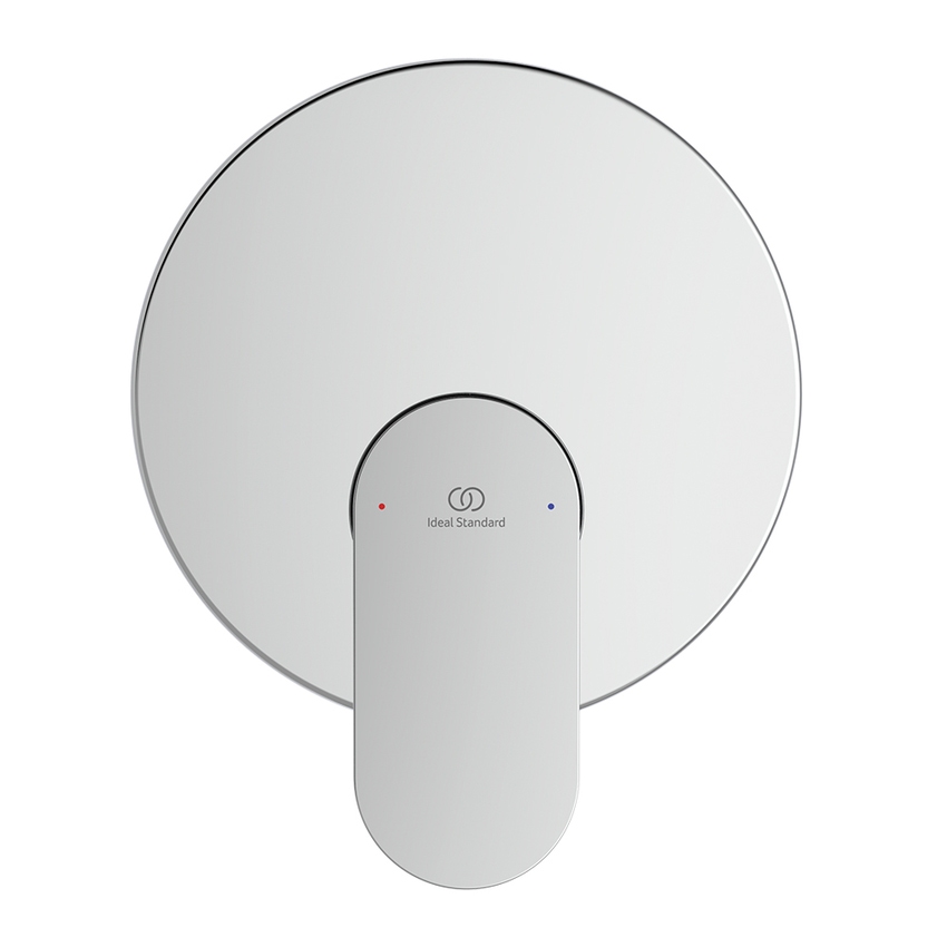 Immagine di Ideal Standard CERALIFE O miscelatore doccia ad incasso, 1 via, con corpo incasso, finitura cromo BE022AA