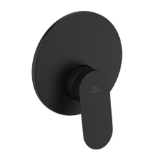 Immagine di Ideal Standard CERALIFE O miscelatore doccia ad incasso, 1 via, con corpo incasso, colore nero finitura opaco BE022XG