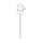 Inda Erogatore, finitura acciaio inox spazzolato R88120001
