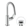 Ideal Standard CERALIFE C miscelatore monocomando per lavabo, con doccetta estraibile, con piletta click-clack, finitura cromo BE056AA