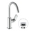 Immagine di Ideal Standard CERALIFE C miscelatore monocomando per lavabo, con bocca tubolare, con piletta click-clack, finitura cromo BE054AA