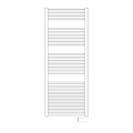 Immagine di Irsap ARES ELETTRICO scaldasalviette, 28 tubi, 3 intervalli, H.146,2 L.48 P.3 cm, con controllo elettronico Wi-Fi, colore bianco standard finitura lucido Cod.01 EIL048E01IR01NNN