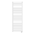 Immagine di Irsap VELA ELETTRICO scaldasalviette, 20 tubi, 3 intervalli, H.161 L.56 P.3 cm, con modulo bluetooth integrato, colore bianco standard finitura lucido Cod.01 VEL056Y01IR01NNN