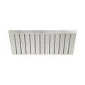 Immagine di Nobili SHOWER soffione a snodo quadrato 30 x 30 cm. in ABS, finitura Inox spazzolato AD139/64IX