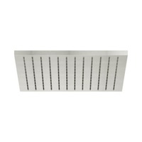 Immagine di Nobili SHOWER soffione a snodo quadrato 30 x 30 cm. in ABS, finitura Inox spazzolato AD139/64IX