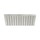 Nobili SHOWER soffione a snodo quadrato 30 x 30 cm. in ABS, finitura Inox spazzolato AD139/64IX