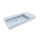Flaminia APPLIGHT 105 lavabo L.105 P.51 cm da appoggio, sospeso e top, con piano rubinetteria, senza troppopieno, colore azzurro polvere finitura lucido AP10551AP