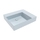 Flaminia APPLIGHT 60 lavabo L.60 P.51 cm da appoggio, sospeso e top, con piano rubinetteria, senza troppopieno, colore azzurro polvere finitura lucido AP6051AP