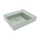 Flaminia APPLIGHT 60 lavabo L.60 P.51 cm da appoggio, sospeso e top, con piano rubinetteria, senza troppopieno, colore verde giada finitura lucido AP6051VG