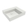 Flaminia APPLIGHT 60 lavabo L.60 P.51 cm da appoggio, sospeso e top, con piano rubinetteria, senza troppopieno, colore bianco latte finitura opaco AP6051LAT