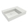 Flaminia APPLIGHT 70 lavabo L.70 P.51 cm da appoggio, sospeso e top, con piano rubinetteria, senza troppopieno, colore bianco latte finitura opaco AP7051LAT