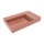 Flaminia APPLIGHT 85 lavabo L.85 P.51 cm da appoggio, sospeso e top, con piano rubinetteria, senza troppopieno, colore terracotta finitura lucido AP8551TC
